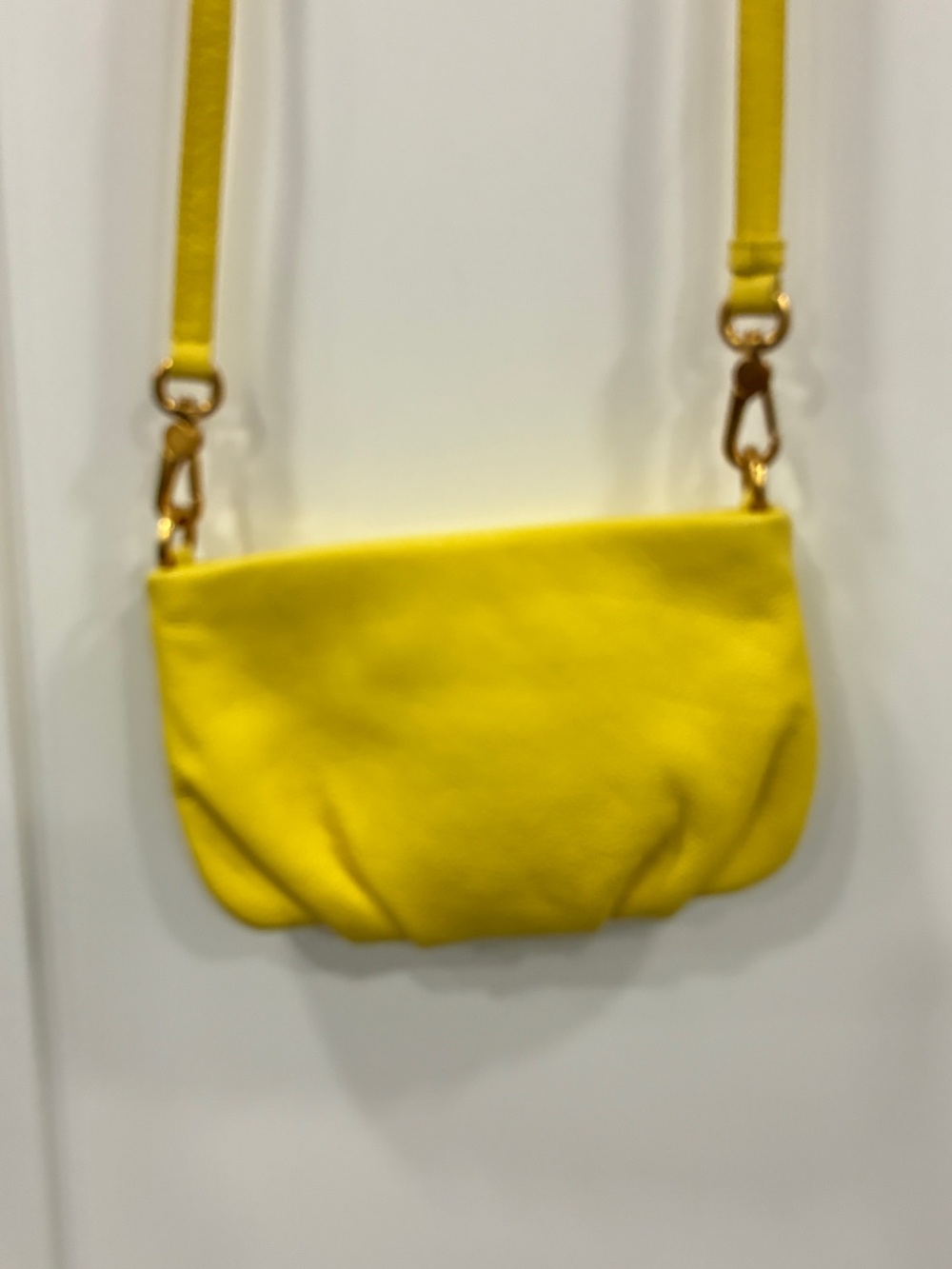Marc by Marc Jacobs Yellow Leather Crossbody Bag - Picture 7 of 10